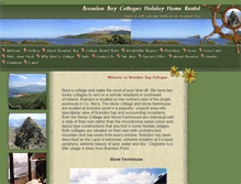 Tablet Screenshot of brandonbaycottages.com